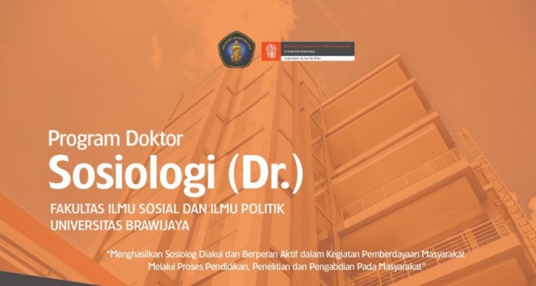 Pendaftaran Mahasiswa Baru Program Doktor Sosiologi UB – Sosiologi